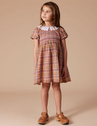 Flo Smocked Dress - Sweetie Check