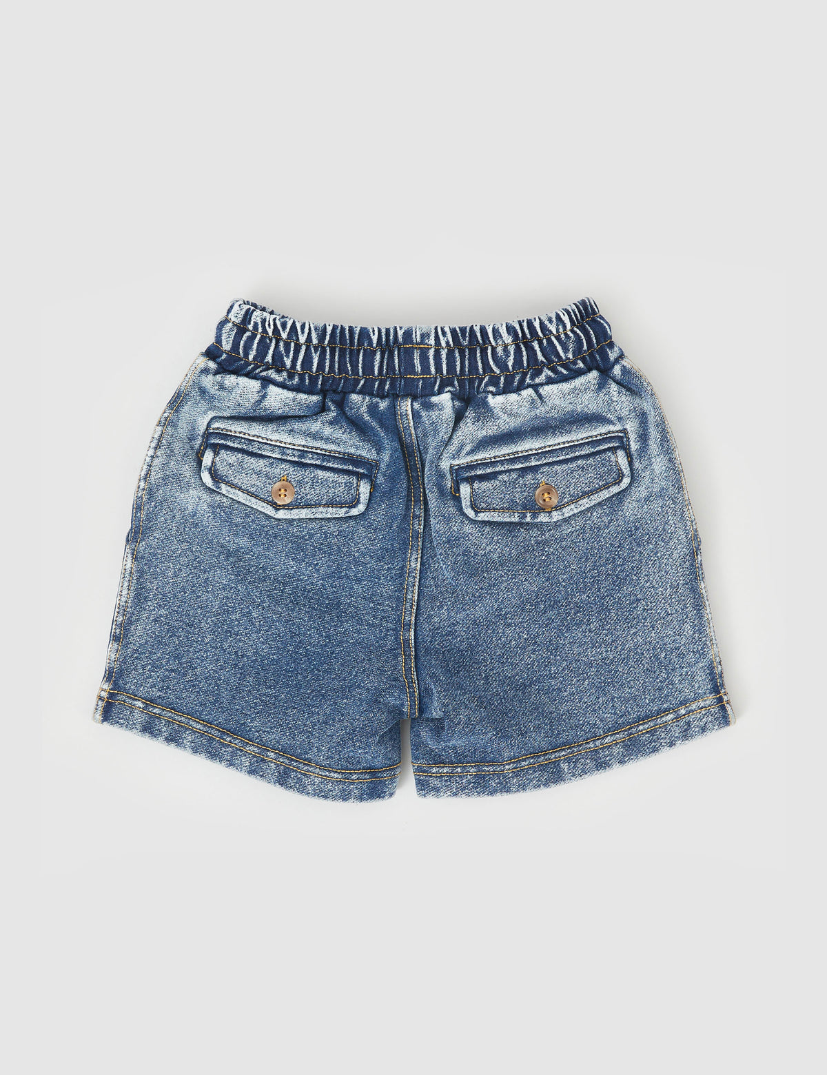 Noah French Terry Denim Look shorts - Dark Denim