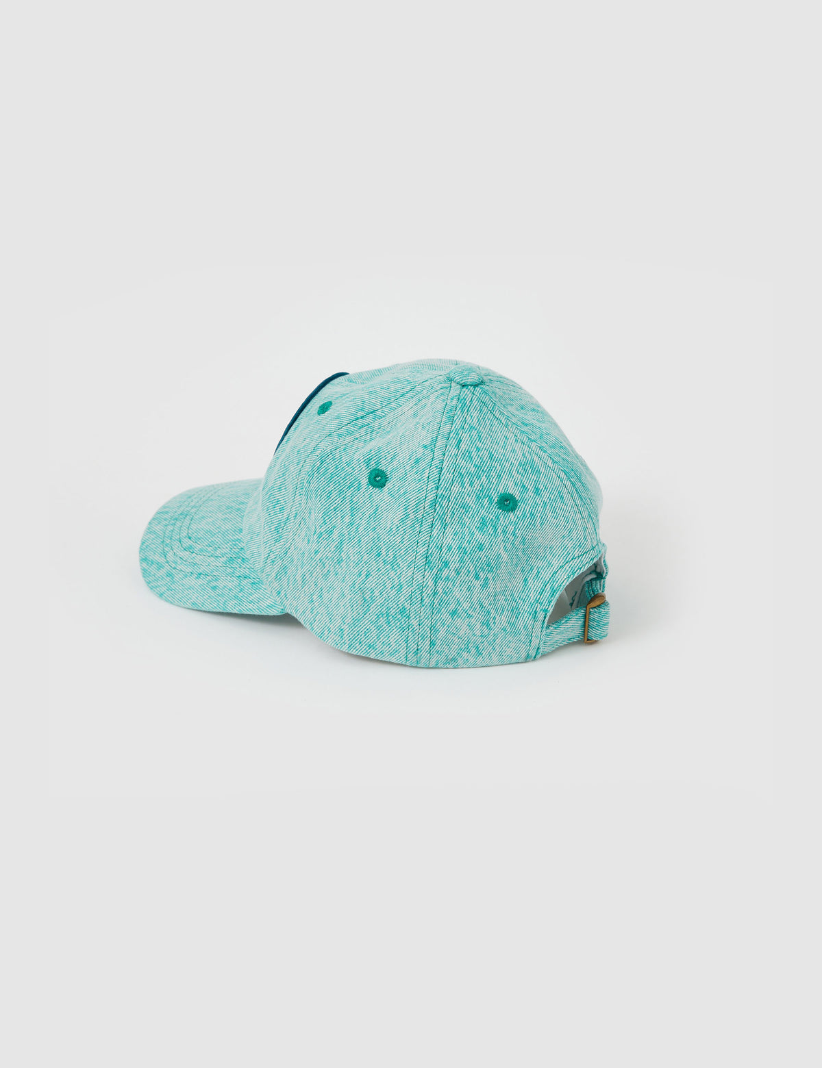 Tate Dino Valley Denim Cap - Turquoise