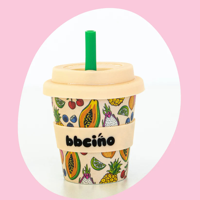 BBcino - Babycino Reusable Cup with Straw