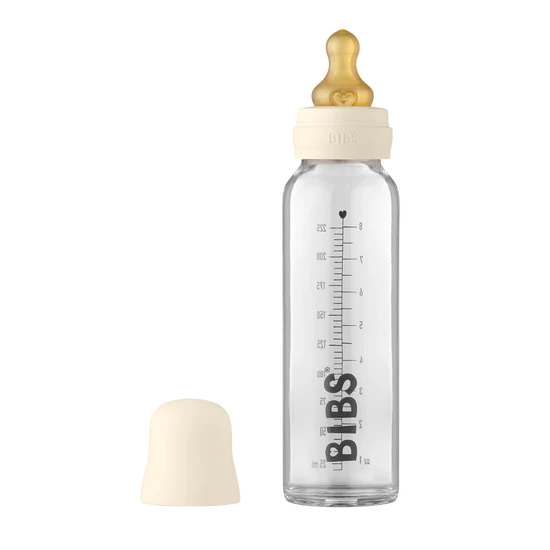 225ml Glass Bottle Set - Ivory | Latex - Child Boutique