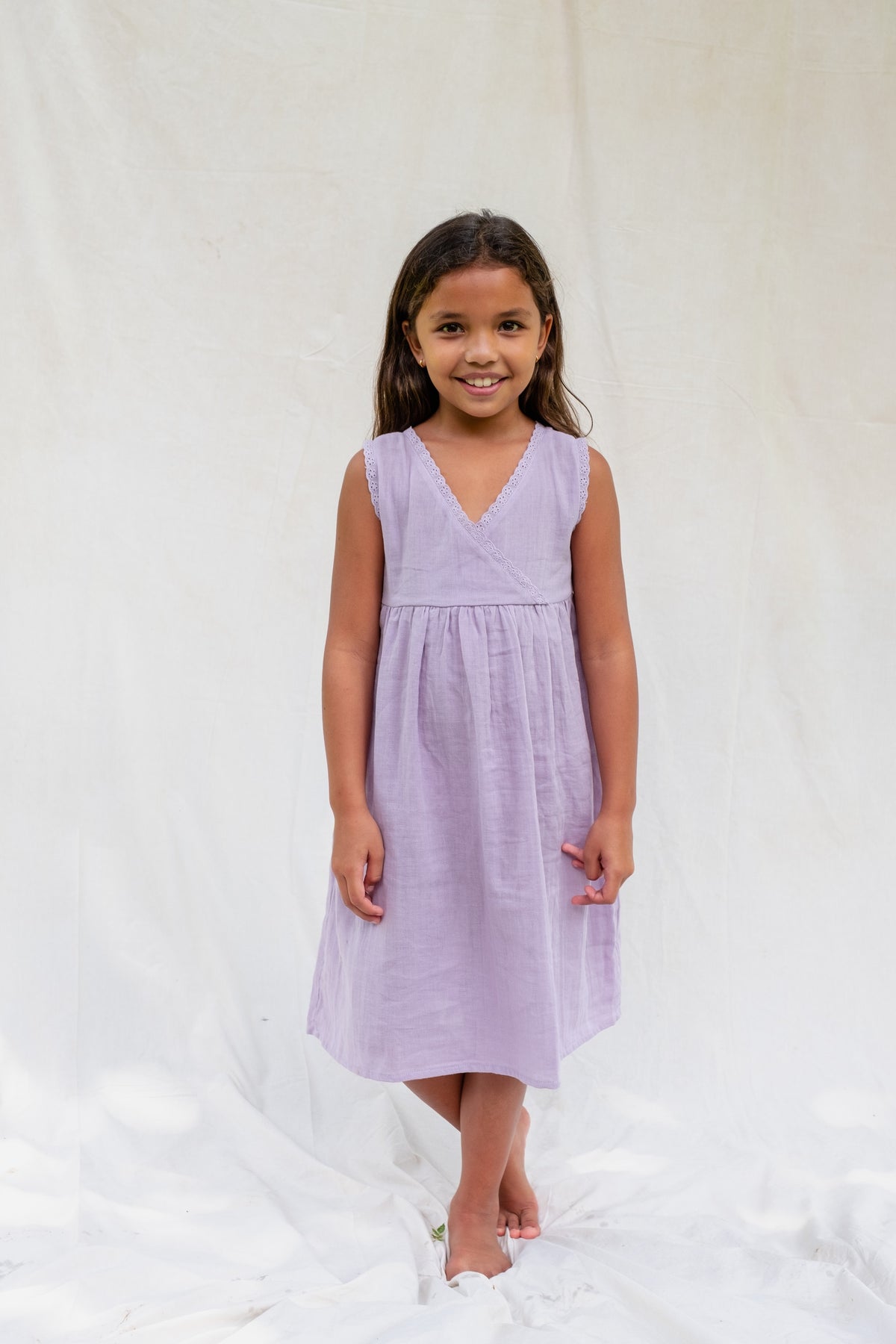 Eden Dress - Lilac - Child Boutique
