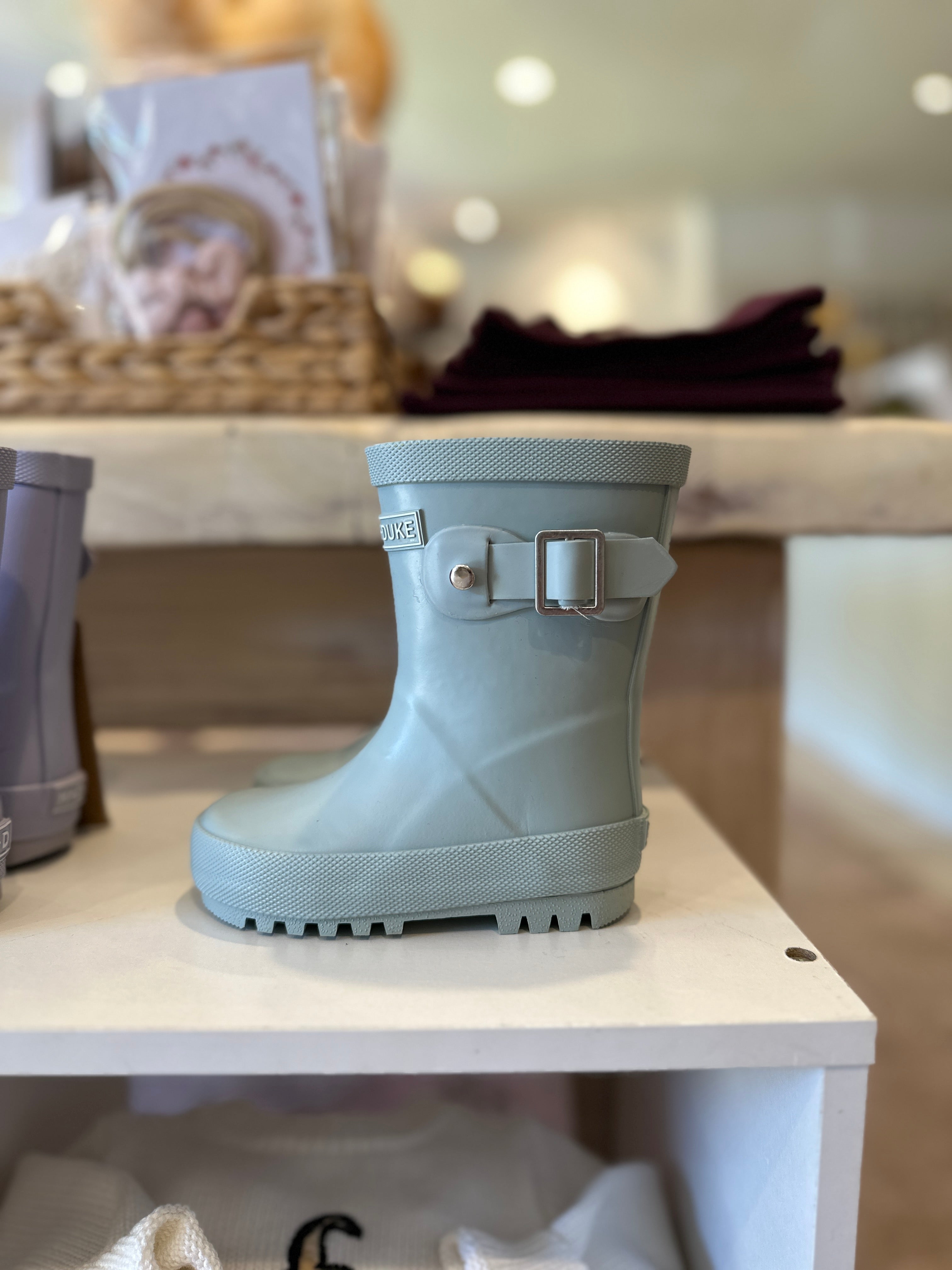 Baby blue sale hunter rain boots