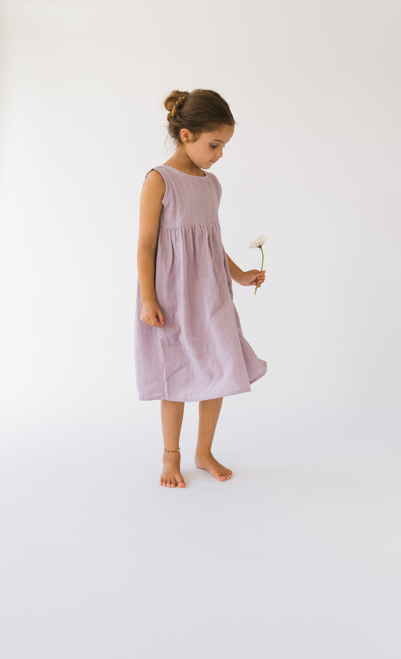 Eden Dress - Lilac - Child Boutique