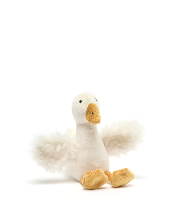 Snowy the Goose Rattle - Child Boutique