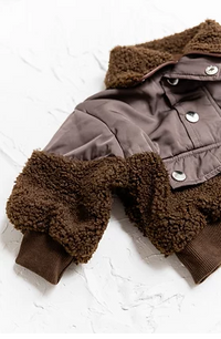 Teddy Pullover - Chocolate - Child Boutique