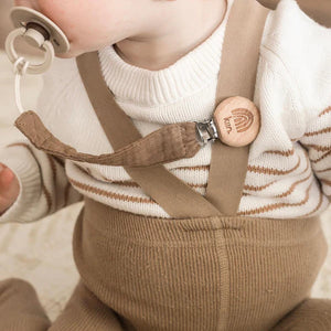 Cotton Dummy/Pacifier Clip - Child Boutique