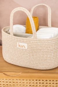 Cotton Rope Nappy Caddy Organiser - Child Boutique