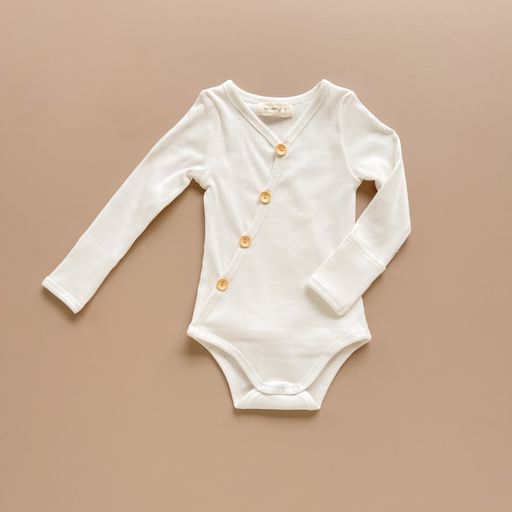 Long Sleeve Bodysuit - Milk - Child Boutique