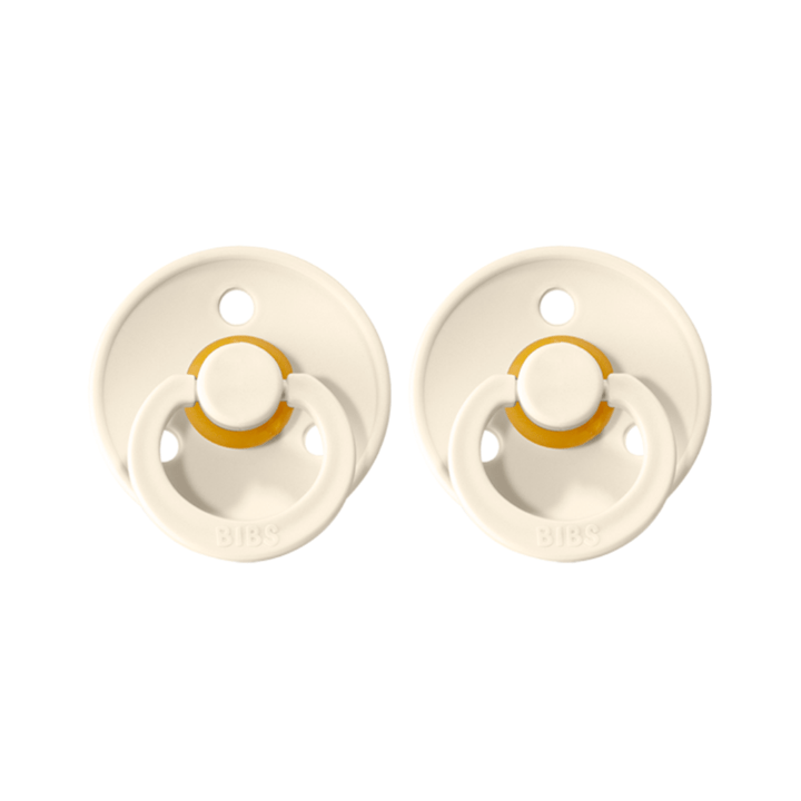 BIBS Dummy/Pacifier - Ivory - 2 pack - Child Boutique