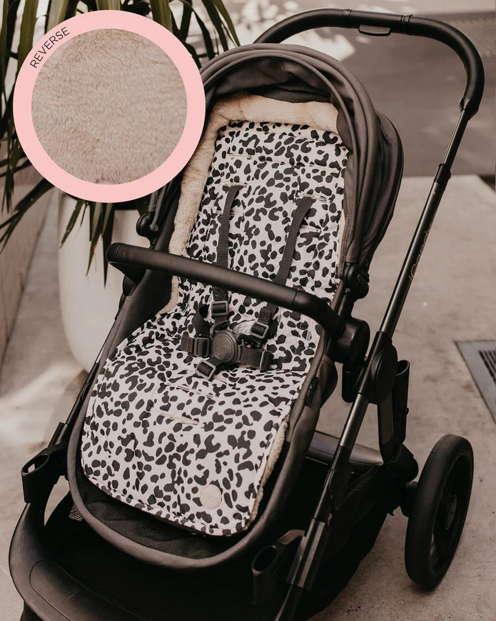 Cozy Fleece Reversible Pram Liner - Dalmatian - Child Boutique
